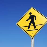 pedestrian sign